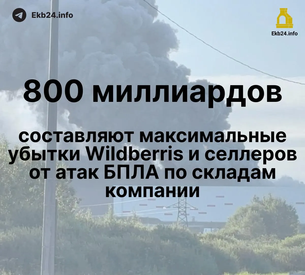 Общий ущерб оценивают в 600–800 млрд рублей; уничтожено до 95% товаров у части продавцов; компенсации пока не выплачены. Предприниматели обсуждают меры и возможность временной остановки поставок.