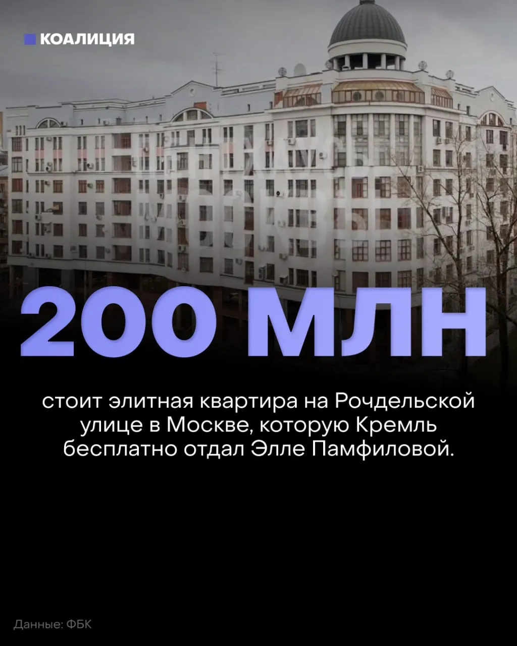 Расследование указывает на квартиру стоимостью около 200 млн рублей, оформленную на внучку главы ЦИК, а по стране проходят акции против предполагаемых фальсификаций на выборах.